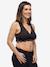 Crossover Maternity & Nursing Special Bra by CARRIWELL Black 