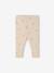 Fleece lined leggings for babies night blue+rosy+terracotta 