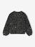 Knitted Cardigan with Animal Pattern, for Girls brown+chocolate+ecru+green 