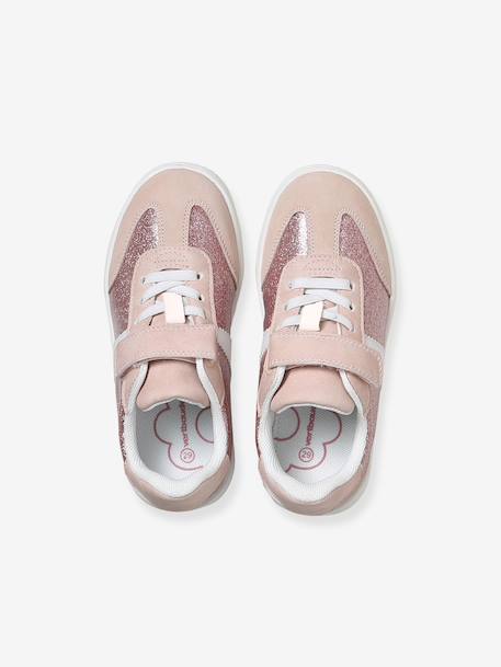 Trainers with Hook-&-Loop Fasteners & Elasticated Laces for Children, Designed for Autonomy rose+set pink 