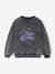Sportswear Sweatshirt with Glittery Detail, for Girls anthracite 