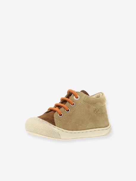 Ankle Boots for Babies, Cocoon by NATURINO® beige+olive 