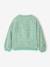 Sequinned Sweatshirt for Girls mauve+turquoise 