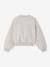 Cropped Sweatshirt with Glittery Detail for Girls marl grey 