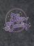 Sportswear Sweatshirt with Glittery Detail, for Girls anthracite 