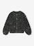Knitted Cardigan with Animal Pattern, for Girls brown+chocolate+ecru+green 