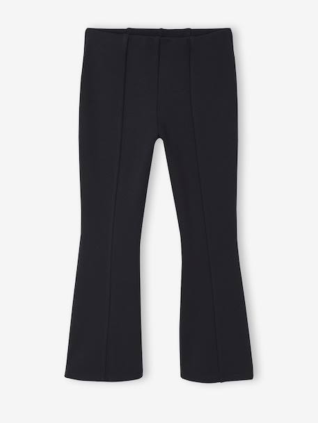 Flared Leggings for Girls black+camel 