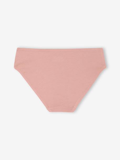 Pack of 5 Assorted Briefs for Girls rose 