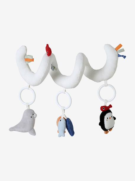North Pole Activity Spiral white 
