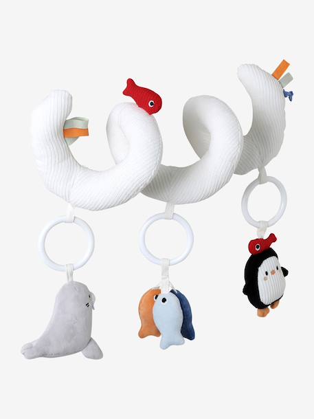 North Pole Activity Spiral white 