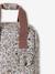 Girls' rucksack with flower print printed pink 