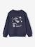 Round-Neck Sweatshirt with Print, for Boys khaki+night blue 