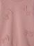 Sweatshirt with raised bow details for girls blush 