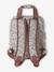 Girls' rucksack with flower print printed pink 