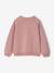 Sweatshirt with raised bow details for girls blush 