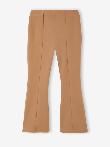 Flared Leggings for Girls black+camel 
