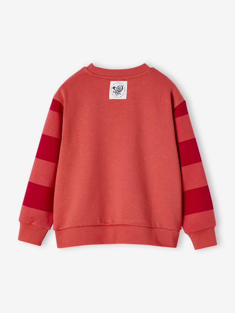 Skateboard Sweatshirt for Boys red 