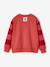 Skateboard Sweatshirt for Boys red 