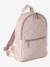 Girls' rucksack with heart print rosy 