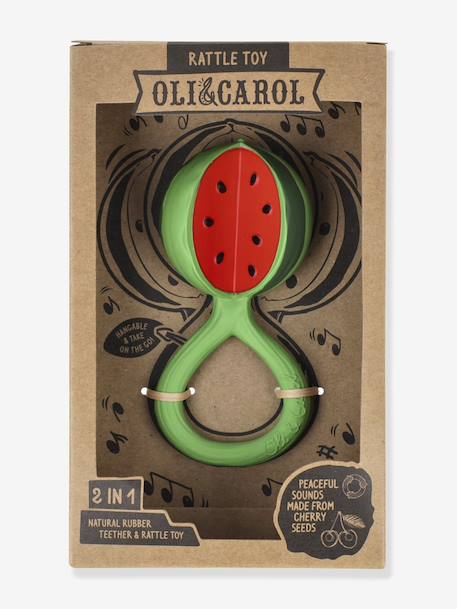 OLI & CAROL teething rattle multicoloured 
