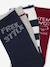 Pack of 4 Pairs of 'Skate' Socks for Boys navy blue 