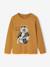 Fun Top with Sketch-Like Animal Motif for Boys anthracite+pecan nut+yellow 