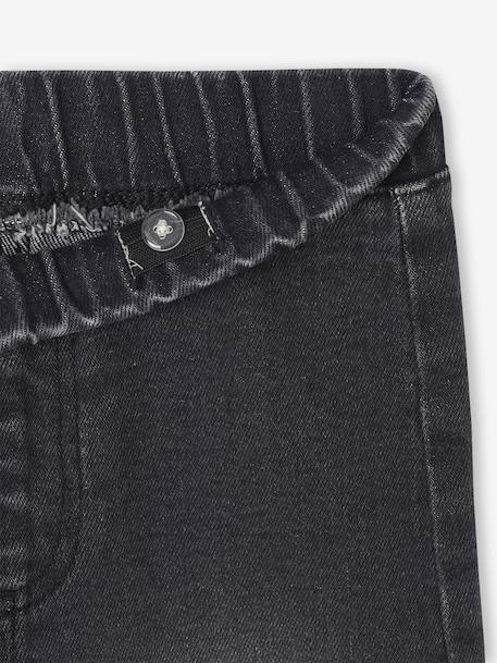 Girls' denim jeggings deep blue+denim grey+light blue+medium blue 