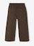 Wide-leg paperbag leopard print trousers for girls beige+chocolate+multicoloured+vanilla 