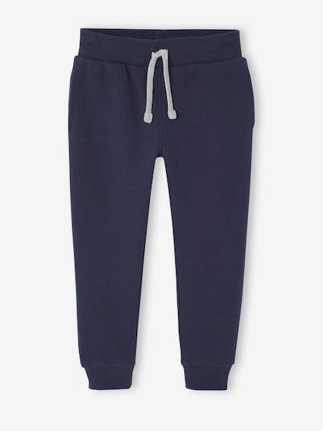 Pack of 2 Basic Joggers for Boys navy blue 