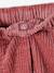 Loose-Fit Corduroy Trousers for Girls bordeaux red+chocolate+old rose 