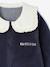 Pack of 3 Velour 'Hearts' Sleepsuits for Newborns night blue 