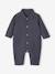 Twill Jumpsuit for Newborns slate blue 