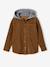 Corduroy Shirt with Fleece Hood, for Boys camel 