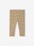 Printed Ribbed Knit Leggings for Babies sage green+taupe 
