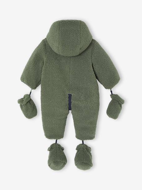 Sherpa Pramsuit for Newborns khaki 