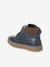 Boys' synthetic boots with hook and loop fasteners navy blue 
