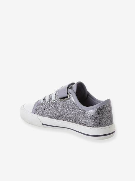 Synthetic Trainers with Hook-&-Loop Fasteners for Girls lilac 