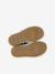 Leather Hook-&-Loop Trainers for Children, Designed for Autonomy set brown 
