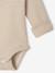 4-Piece Size-Adaptable Set for Newborns: Bodysuit + Leggings + Bib + Comforter ecru 