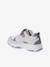 Trainers with hook and loop tape fastening and elasticated laces for children in nursery school collection ecru 