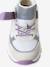 Trainers with hook and loop tape fastening and elasticated laces for children in nursery school collection ecru 