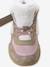Synthetic Faux Fur-Lined Trainers for Girls set pink 