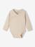 4-Piece Size-Adaptable Set for Newborns: Bodysuit + Leggings + Bib + Comforter ecru 