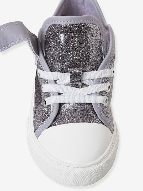 Synthetic Trainers with Hook-&-Loop Fasteners for Girls lilac 