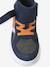High-top trainers with touch-and-close fastening and elasticated laces for children in nursery school collection set blue 