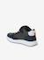 High-top trainers with touch-and-close fastening and elasticated laces for children in nursery school collection set blue 