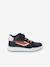 High-top trainers with touch-and-close fastening and elasticated laces for children in nursery school collection set blue 