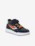 High-top trainers with touch-and-close fastening and elasticated laces for children in nursery school collection set blue 