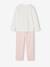 'Dancer' Flannel Pyjamas for Girls rose 