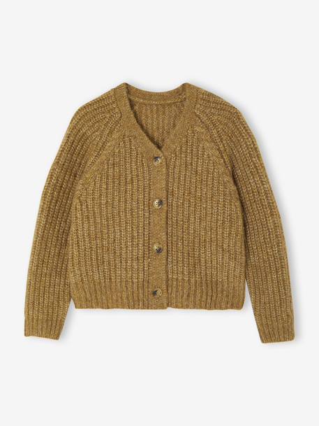 Knitted Cardigan olive 